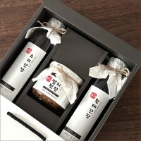 [프리미엄][국산콩]온기 간장,된장 선물세트