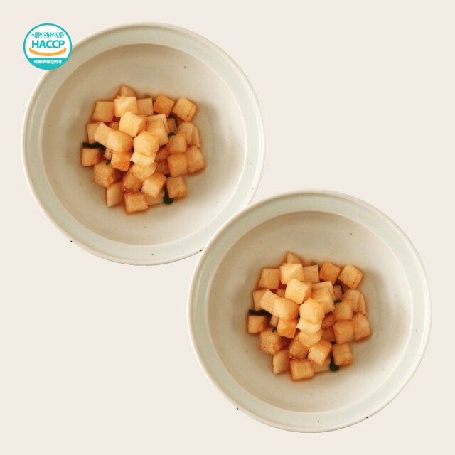 뽀뽀뜨,뽀뽀뜨 깍두기(2통)